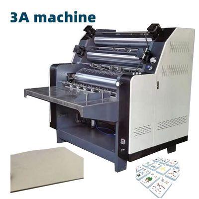 Machine de laminage de carton ondulé à tension 380V et puissance de générateur de 3 kW