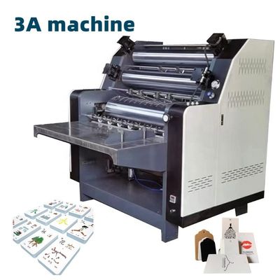 Machine de laminage renforcée de 3000 kg pour la lamination de feuilles de carton à la flûte