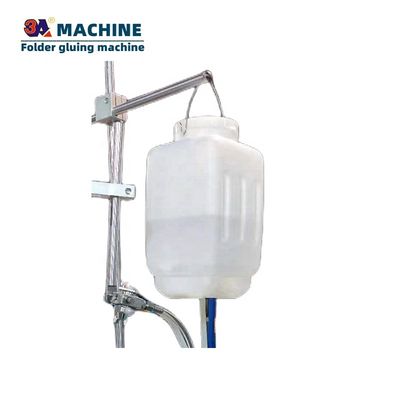 Collageur de carton en plastique pour collage de boîtes dans une machine de collage automatique de boîtes pliantes