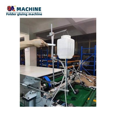 Collageur de carton en plastique pour collage de boîtes dans une machine de collage automatique de boîtes pliantes