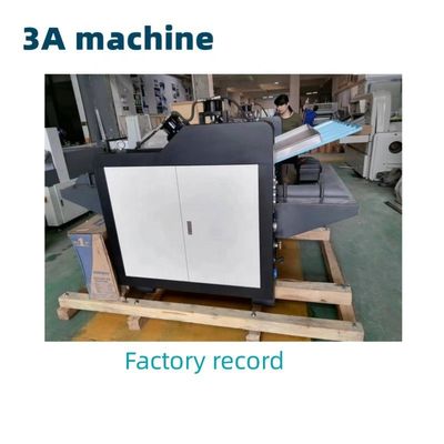 150g-550g Machine de laminage de carton pour un fonctionnement facile et une lamination lisse de la flûte