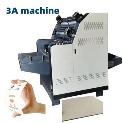 Machine de laminage renforcée semi-automatique CQT-1150 pour le montage du carton sur le carton