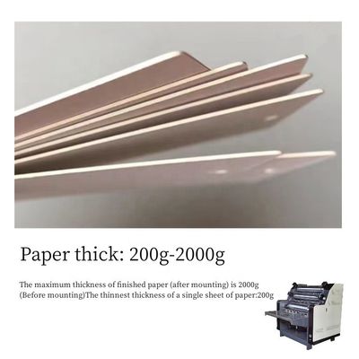 Vidéo d'inspection de sortie CQT-1150 Machine de stratification renforcée pour le traitement du papier