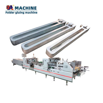 1.0 Machines à colle automatiques à pliage de boîtes d'adhésifs pour le collage de boîtes et les supports de montage