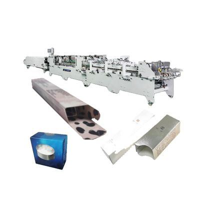 Machine à coller des dossiers semi-automatiques pour les boîtes de carton