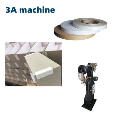 Mini machine à coller automatique de 200 kg pour coller du ruban adhésif rigide dans des boîtes de papier