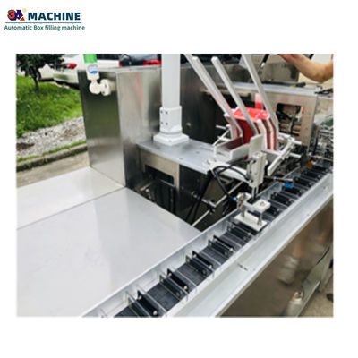 Machine de remplissage de boîtes à 50 sacs/min pour un remplissage précis et constant