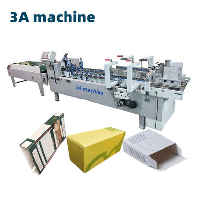 Production d'expérience avec la machine de collage du dossier de carton 580D et fonction optionnelle
