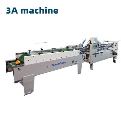 Production d'expérience avec la machine de collage du dossier de carton 580D et fonction optionnelle