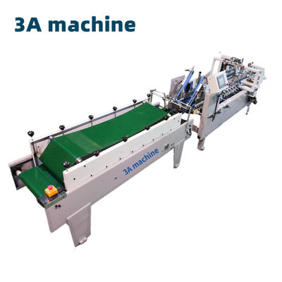 Production d'expérience avec la machine de collage du dossier de carton 580D et fonction optionnelle