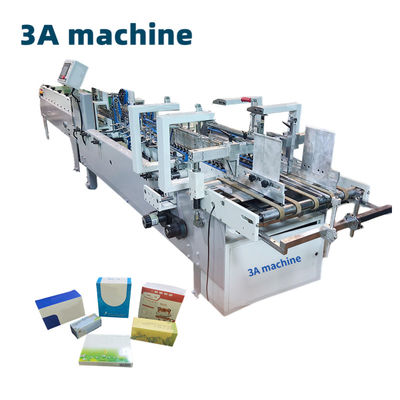 Machine à haute vitesse pour le papier et la colle 3ACQ 580D avec une machine à colle automatique de 5,5 kW