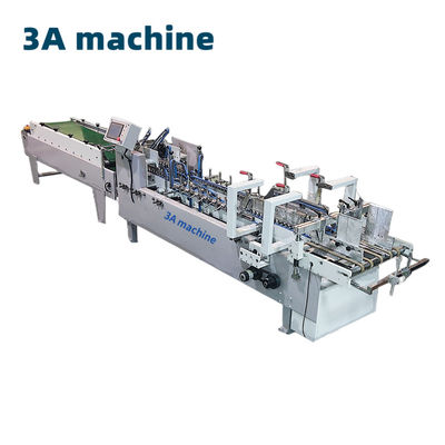 Machine à haute vitesse pour le papier et la colle 3ACQ 580D avec une machine à colle automatique de 5,5 kW