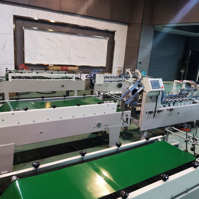 Machine de dépôt de colle 3ACQ*580D contrôlée par PLC pour dépôt de carton