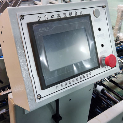Machine de dépôt de colle 3ACQ*580D contrôlée par PLC pour dépôt de carton