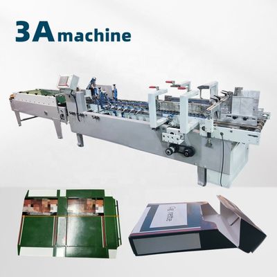 Mini boîte pliante machine à coller collant à dossiers avec département de sortie facultatif 6*1*1.35M