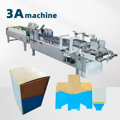 Machine à coller pour l'usine de fabrication de boîtes de cigarettes semi-automatiques