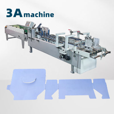 Machine à coller les dossiers en carton ondulé pour le carton 250g-650g
