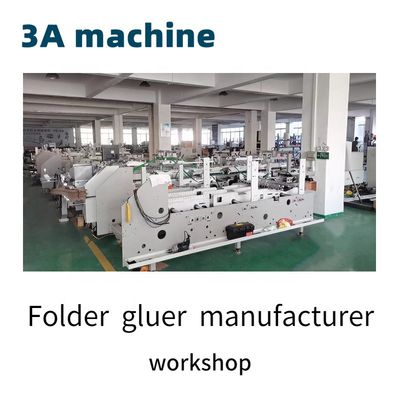 Machine à coller les dossiers en carton ondulé pour le carton 250g-650g