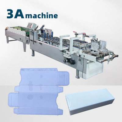 Machine à coller automatique de carton à 4 coins 580E avec inspection vidéo en sortie
