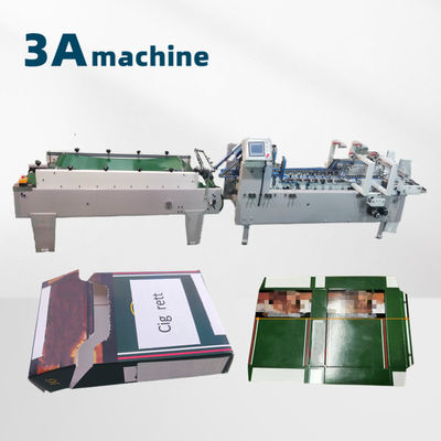 Machine de collage automatique pour la livraison en temps opportun et les tailles de boîte appropriées