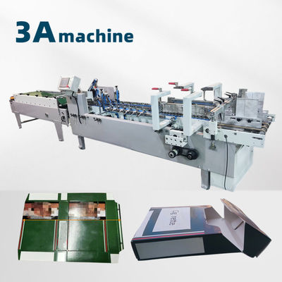 Machine à coller du papier pour les boîtes à lunch 230m/min Vitesse de travail Département de sortie facultatif