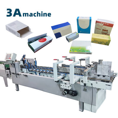 Machine à plier des boîtes en carton avec département de sortie facultatif et devis supplémentaire