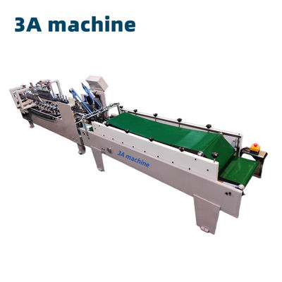 Machine à plier des boîtes en carton avec département de sortie facultatif et devis supplémentaire
