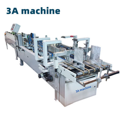 Machine à plier des boîtes en carton avec département de sortie facultatif et devis supplémentaire