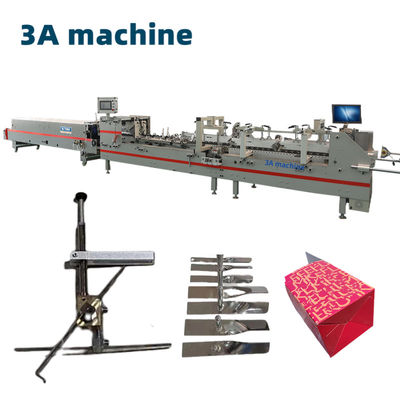 PLC contrôlée SHH 800AG-2 Machine de collage automatique de boîte de verrouillage de fond pour un débogage facile