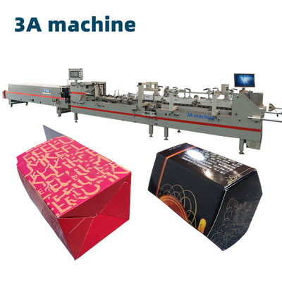 Usine de fabrication de boîtes appropriée SHH 800AG-2 Machine à boîtes en carton à verrouillage automatique