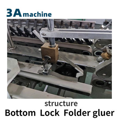 SHH 800AG-2 Machine automatique de collage de boîtes à verrouillage en bas pour petites boîtes ondulées
