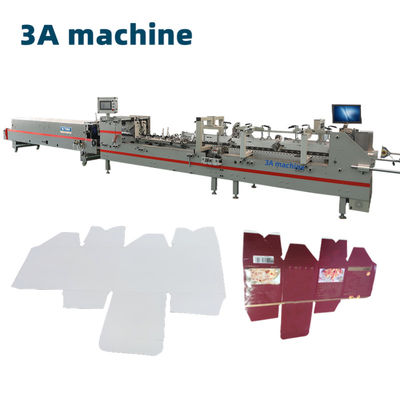 SHH 800AG-2 boîte à lunch en papier automatique machine à coller des dossiers facile à fabriquer et à produire