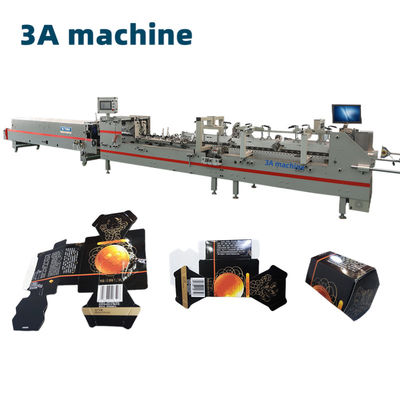 AS-800 Fermeture automatique du fond de la machine de pliage du dossier de papier Gluer facile à entretenir