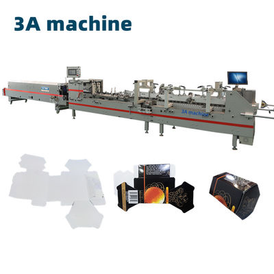 SHH 800AG-2 machine à coller des boîtes pliantes à verrouillage de fond automatique pour boîtes de papier adaptées