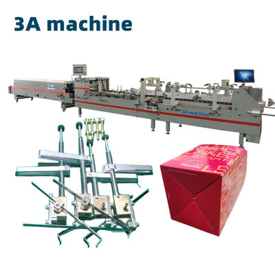 380V SHH 800AG-2 machine à coller automatique à verrouillage de fond en carton ondulé