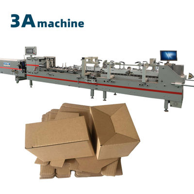 SHH 800AG-2 Fermeture automatique du fond Flexo Gluer de dossier Parfait pour les boîtes pliantes du fond