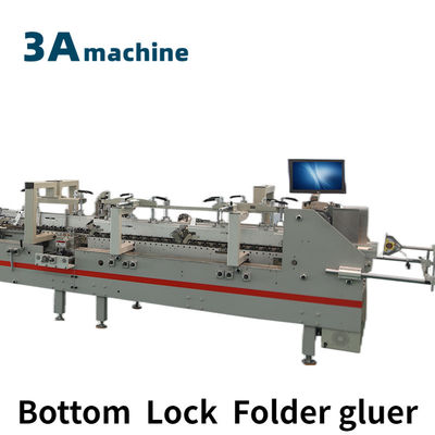 SHH 800AG-2 Fermeture automatique du fond Flexo Gluer de dossier Parfait pour les boîtes pliantes du fond