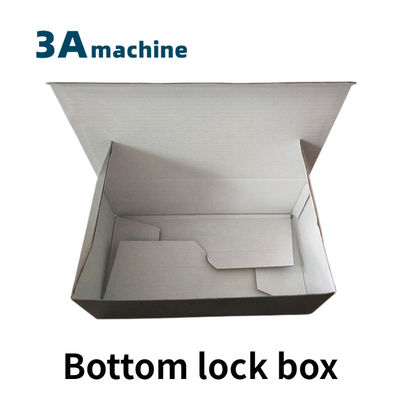 CQT900YG-2 Machine de fabrication de boîtes de carton à verrouillage au fond pré-pliée pour emballage de boîtes de parfums