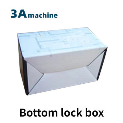 CQT900YG-2 Machine de fabrication de boîtes de carton à verrouillage au fond pré-pliée pour emballage de boîtes de parfums