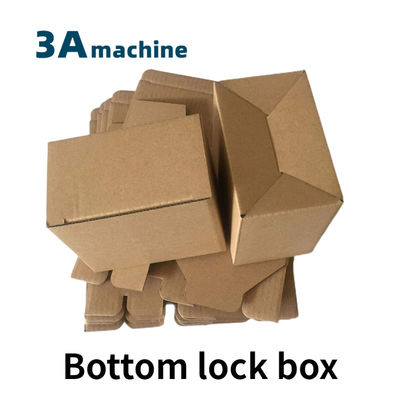 CQT900YG-2 Machine de fabrication de boîtes de carton à verrouillage au fond pré-pliée pour emballage de boîtes de parfums