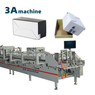 Inspection vidéo CQT900YG-2 Fermeture de fond pré-pliée Jori Box Folder Gluer Box Machine