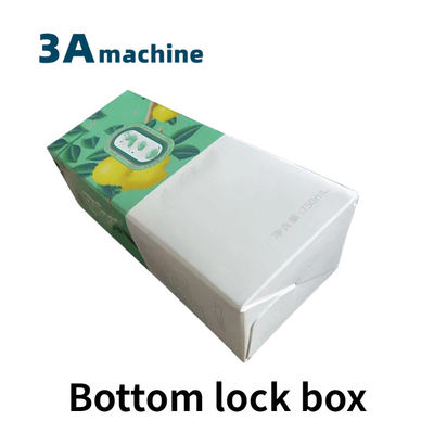 CQT900YG-2 Fermeture de fond pré-pliée pour les boîtes à emporter, machine de fabrication pour les petites boîtes