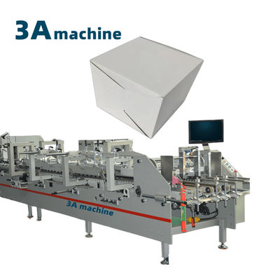 CQT 900YG-2 Machine de collage à serrure de fond pré-pliée pour la production de boîtes à emporter