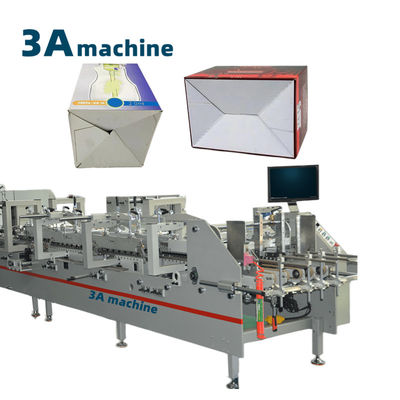 CQT 900YG-2 boîte à verrouillage de fond pré-pliée pour fabriquer une machine à coller des dossiers pour l'emballage alimentaire