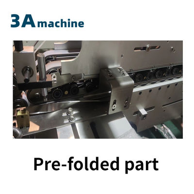 CQT 900YG-2 boîte à verrouillage de fond pré-pliée pour fabriquer une machine à coller des dossiers pour l'emballage alimentaire