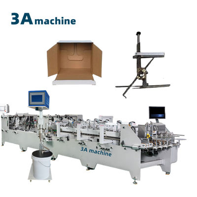 CQT 900YG-2 Fermeture de fond pré-pliée Machine à coller en carton ondulé automatique