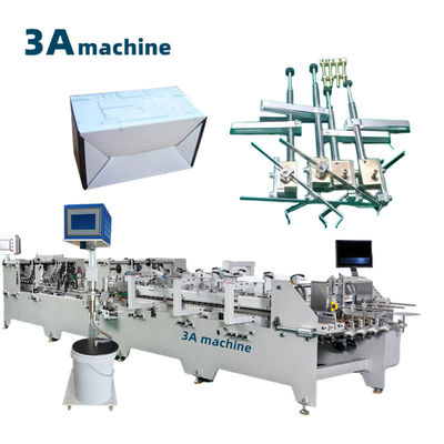 CQT 900YG-2 Machine de fabrication de boîtes ondulées pré-pliées à verrouillage inférieur à haute productivité