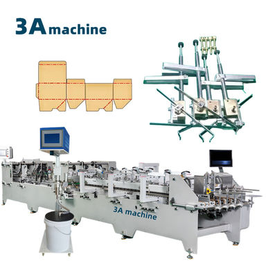 CQT*900YG-2 Machine à faire des boîtes à papier à fermeture en bas pour le carton 250g-650g Fabriqué