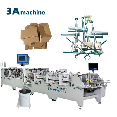 CQT*900YG-2 Gluer automatique de dossier à verrouillage de fond pour carton 250g-650g