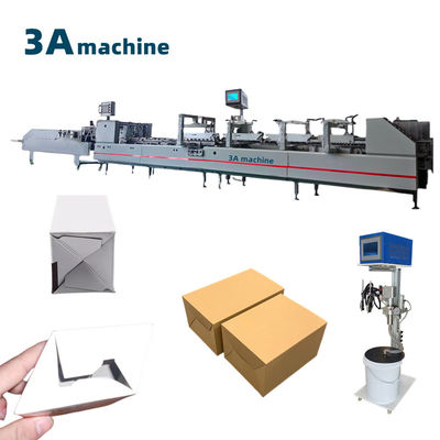 CQT 650JYG Boîte inférieure pré-pliée à verrouillage par collision collant semi-automatique pour colle froide